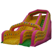 inflatable dry slide